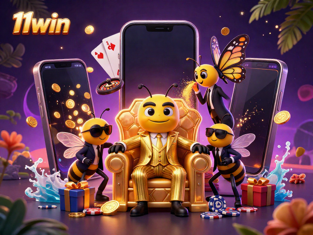 Spin the reels with 11win as you explore vibrant casino elements and character interactions.