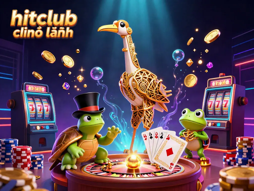 Experience casinos with hitclub chính hãng featuring vibrant animated characters and spinning games.