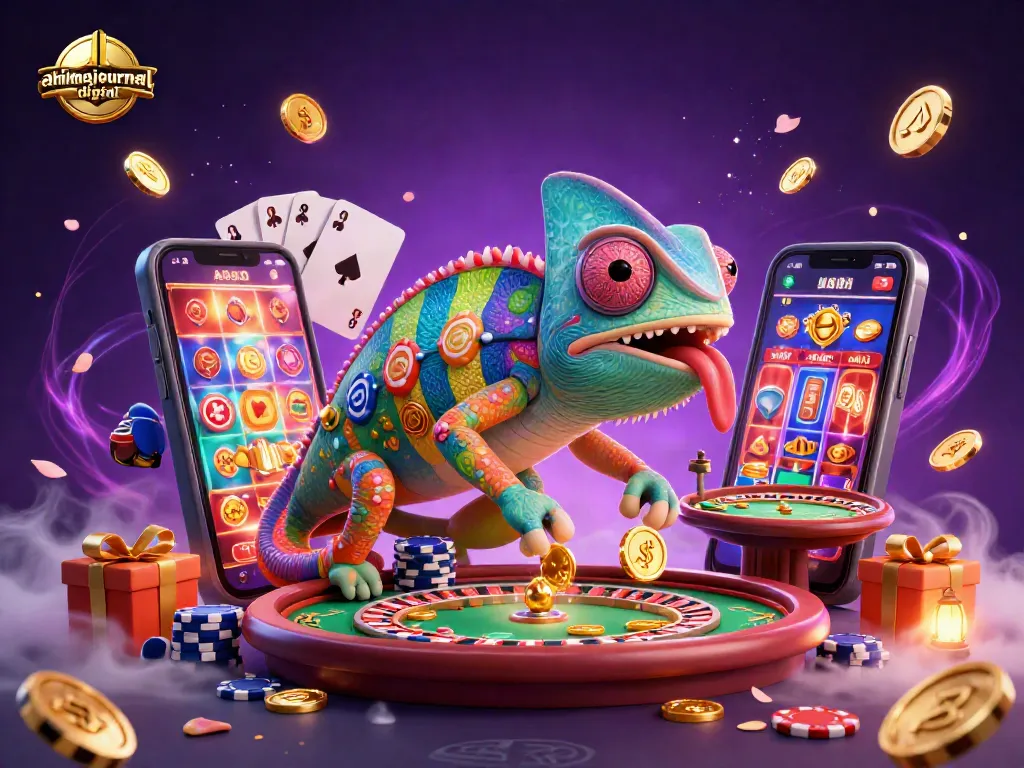 Engage in thrilling casino action at ahimajournal-digital with charismatic chameleon and vibrant game elements.