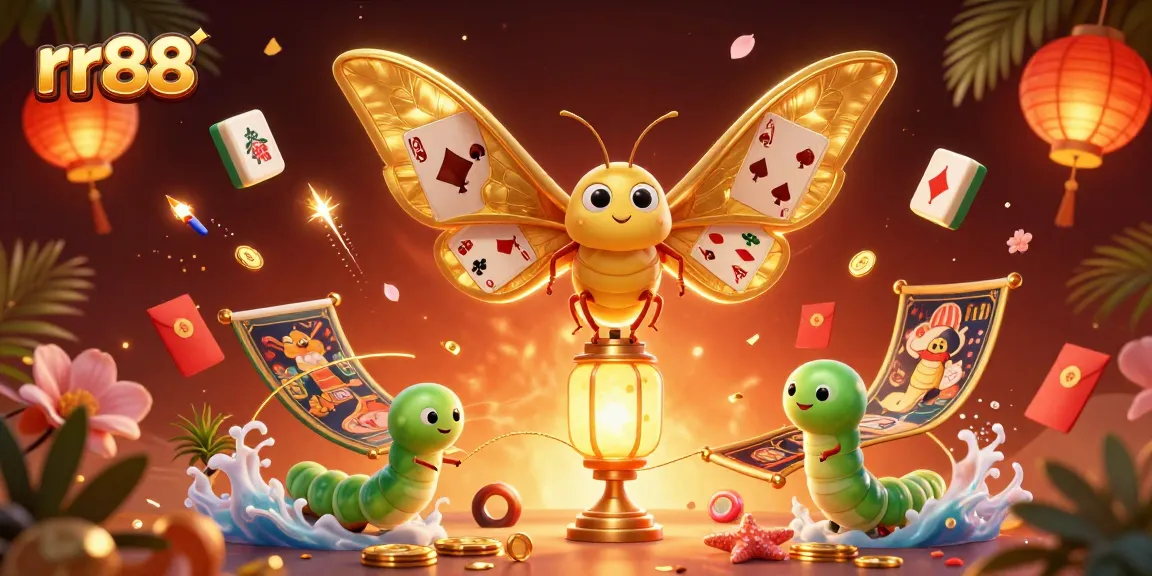 Experience the excitement of rr88 with vibrant casino scenes and enchanting characters.